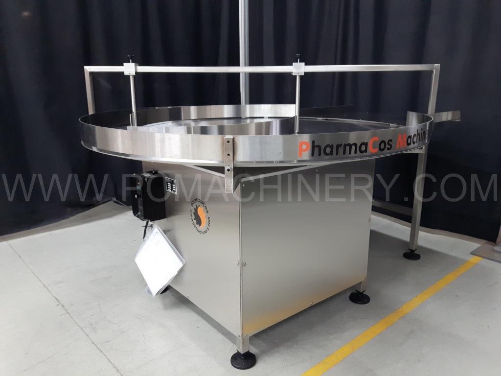 New PCM 60'' feeding accumulation turntable model 60SS