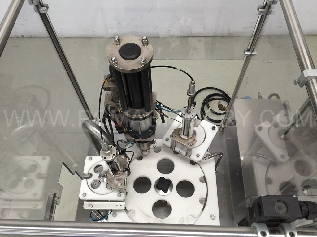 Used Turbofil rotary crimping machine crimper model MCC-60