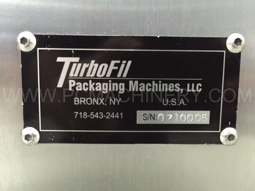 Tapadora TurboFil Packaging Machines, LLC. MCC-60
