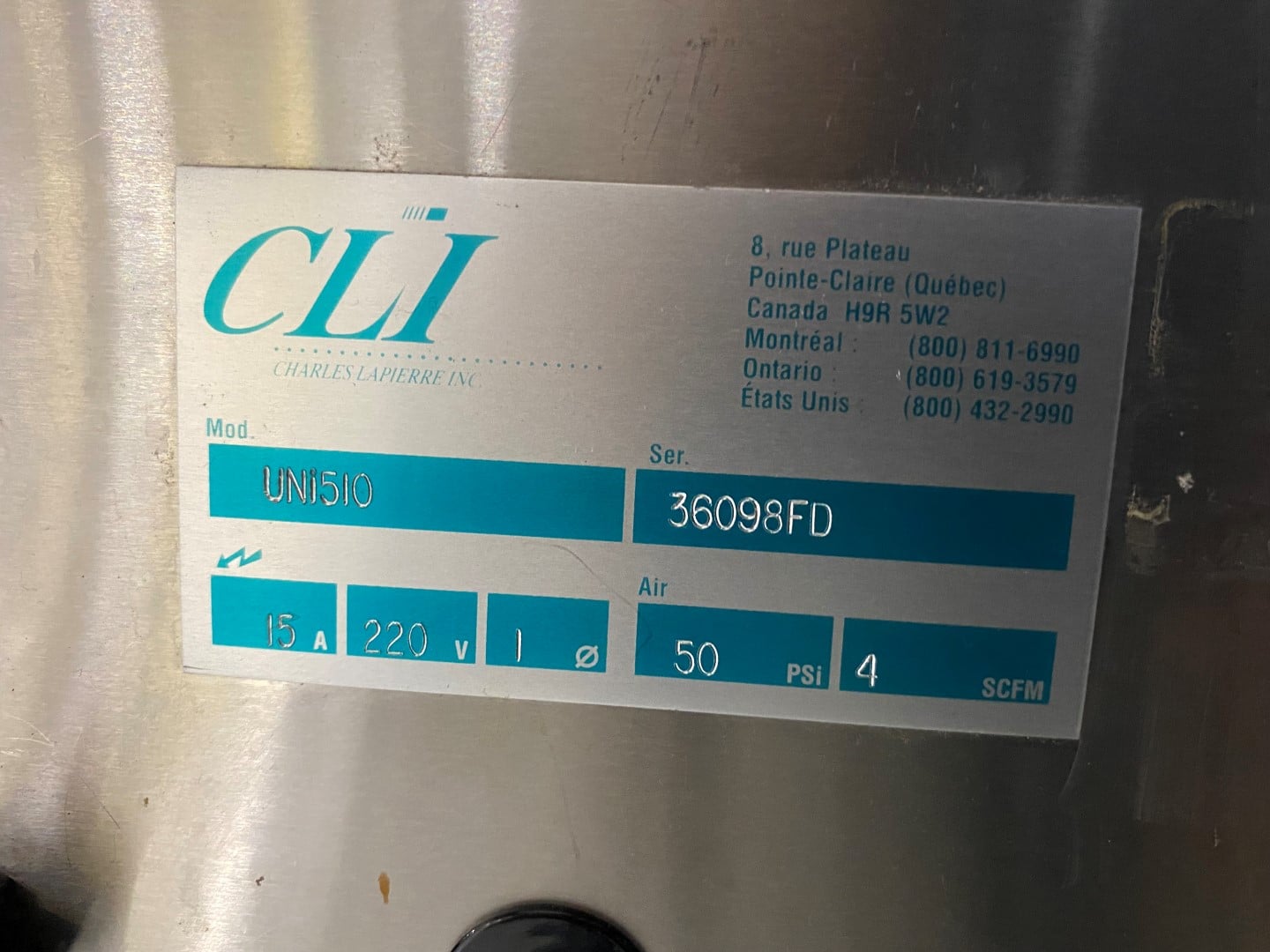 Etiquetadora CLI UNI-510